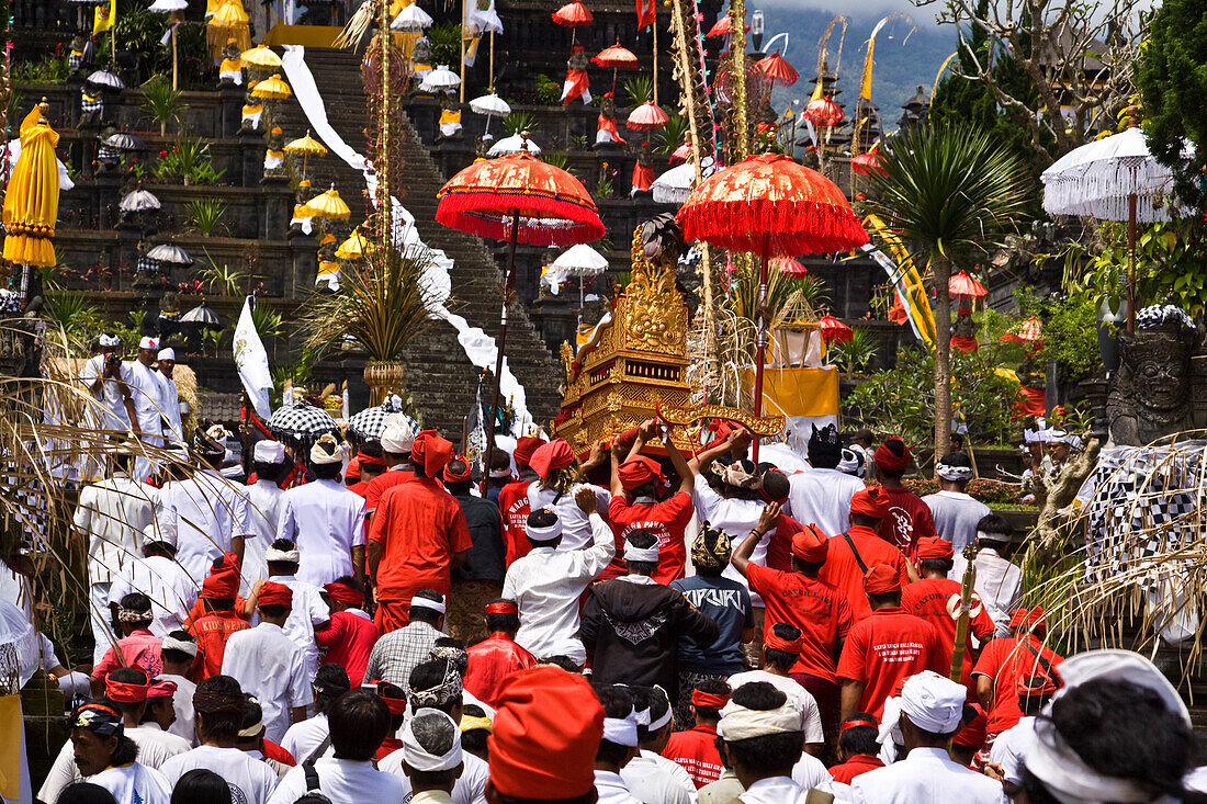 Panca Wali Krama, holy Celebration at Besakih temple every ten years, Bali, Indonesia