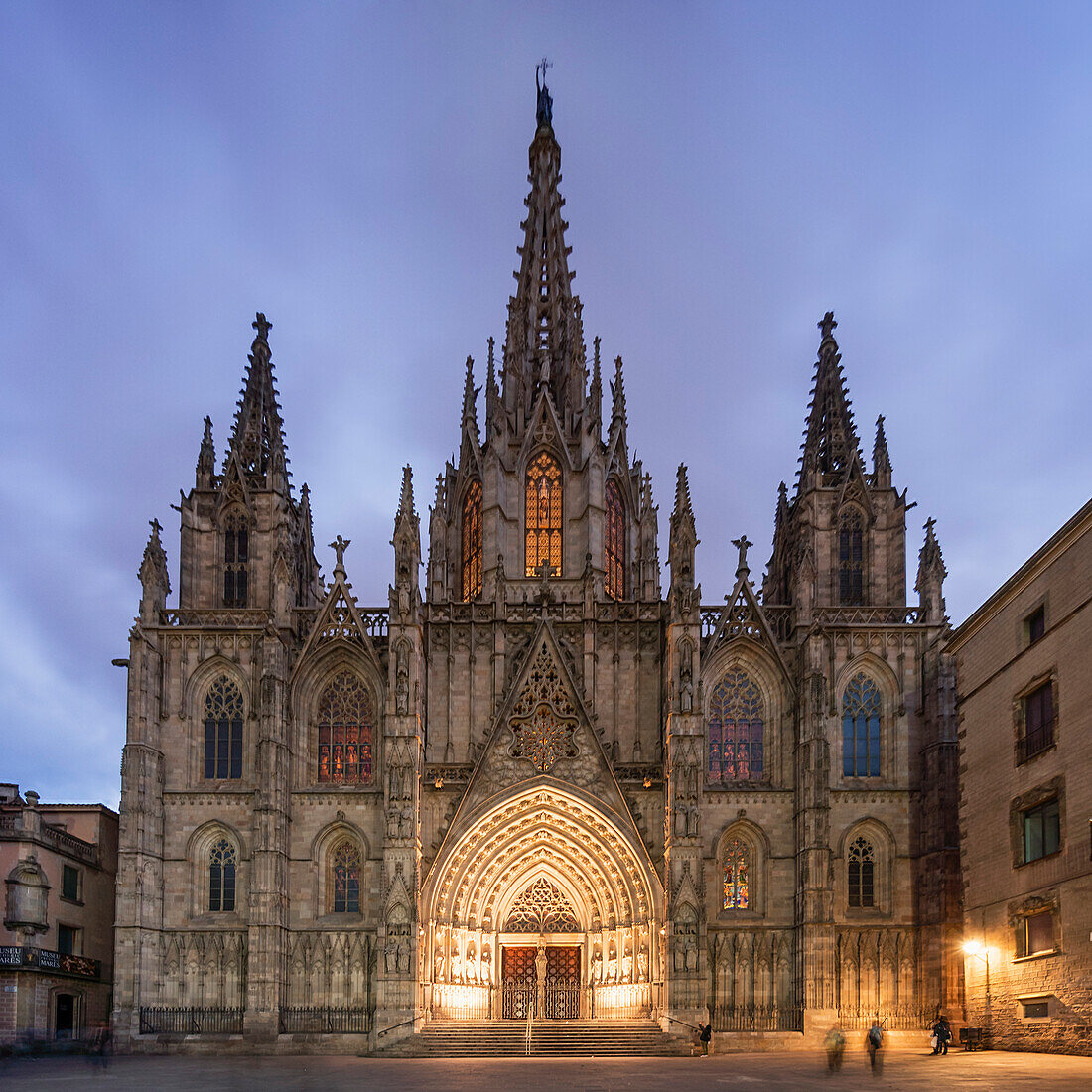 Church, Cathedral, Catalonia, Spain, Architecture