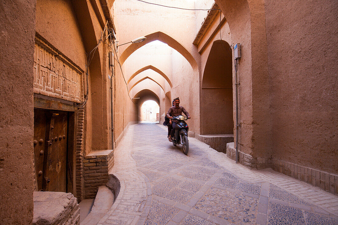 Altstadt von Yazd, Iran, Asien