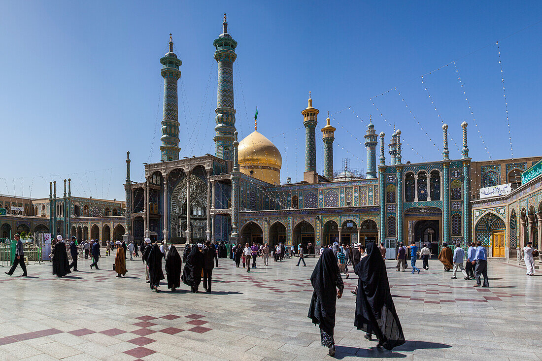 Heiliger Schrein in Qom, Iran, Asien