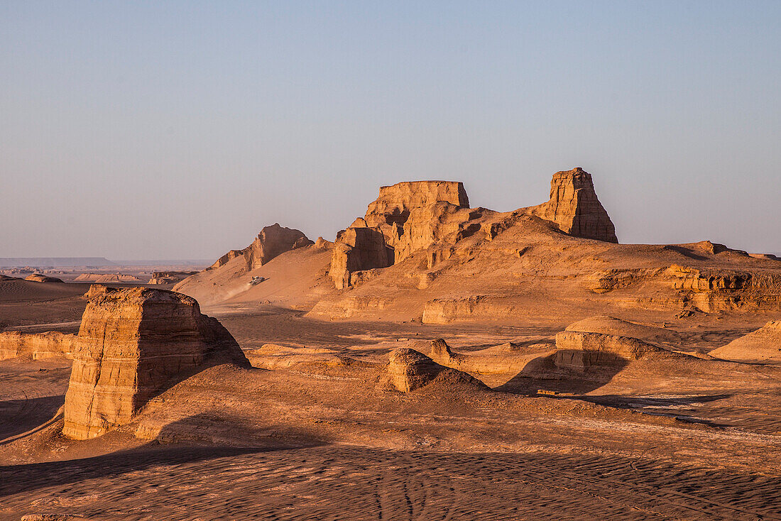 Kaluts in der Dascht-e Lut Wüste, Iran, Asien