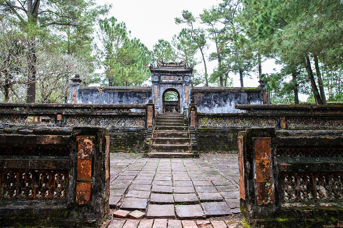 Tu Duc tomb in Hue, Vietnam, Asia