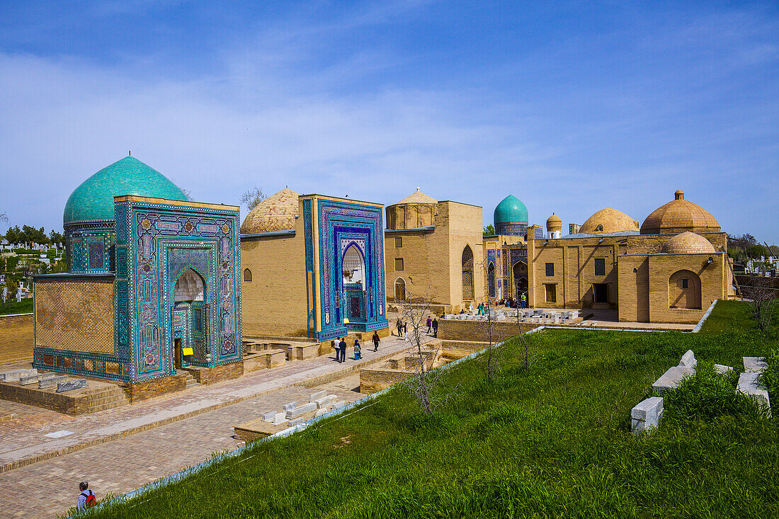 Samarkands Nekropole Shah-i-Zinda, Usbekistan, Asien