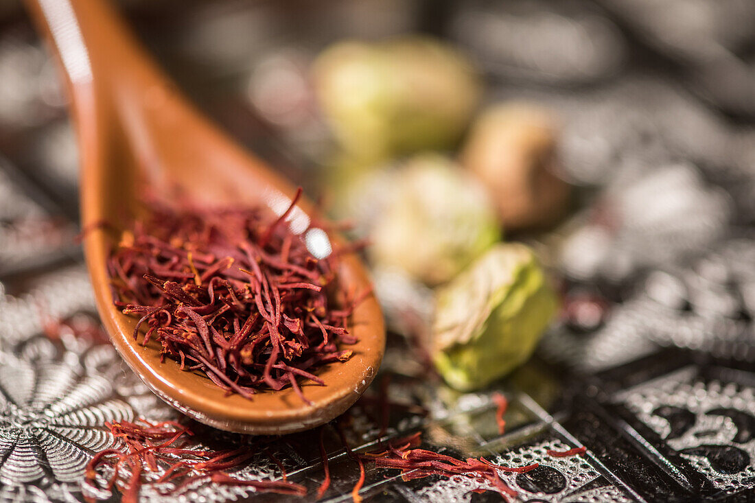 Iranian saffron and pistachios, Iran