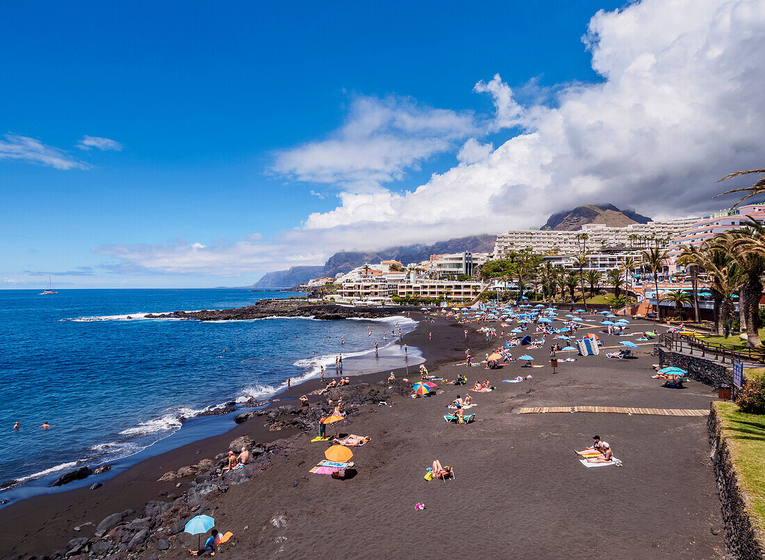 Beach in Puerto de Santiago, Tenerife Island, Canary Islands, Spain, Atlantic, Europe