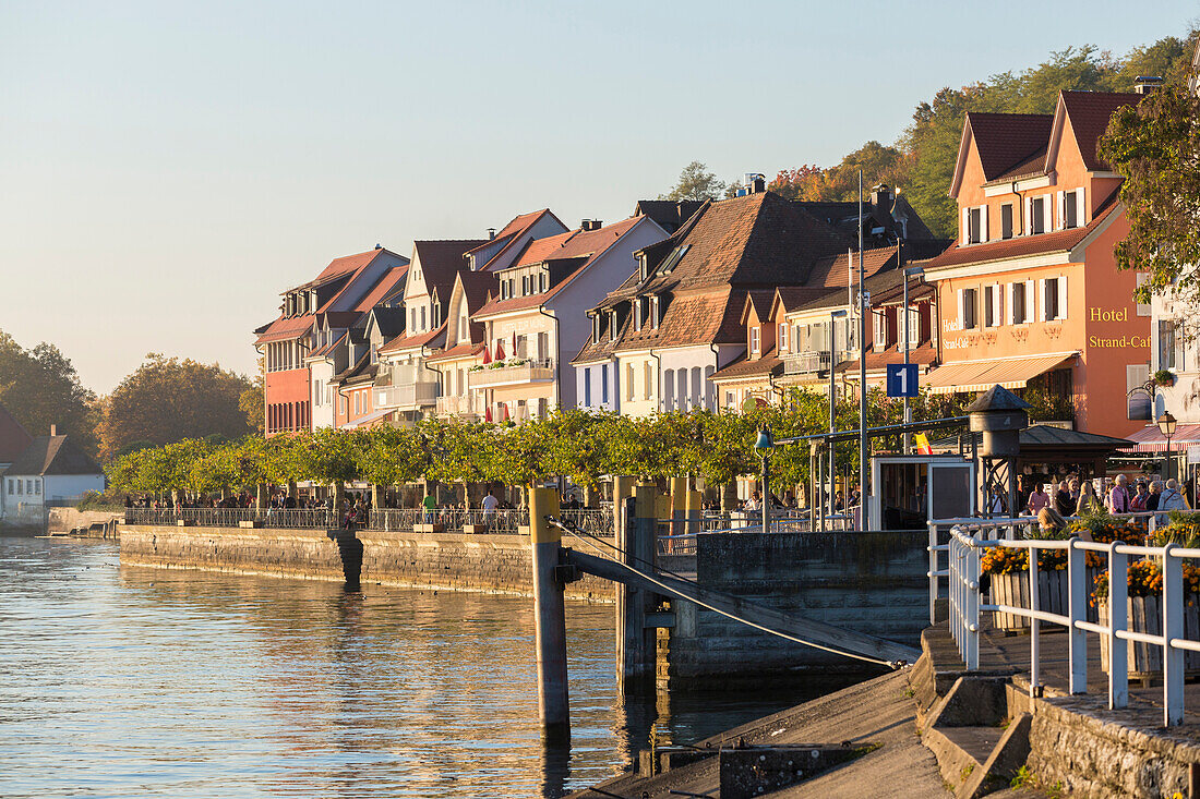 Lower town, Meersburg, Baden-Wurttemberg, Germany, Europe