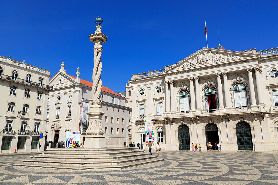 City Hall, Municipal Square, Lisbon, Portugal, Europe