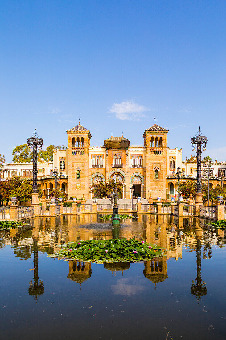 Museum of Popular Arts and Traditions in Maria Luisa Park, Seville, Andalusia, Spain, Europe