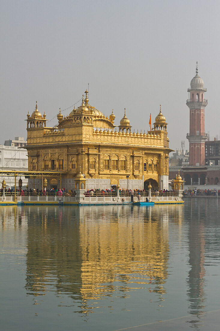 The Golden Temple, Amritsar, the Punjab, India, Asia