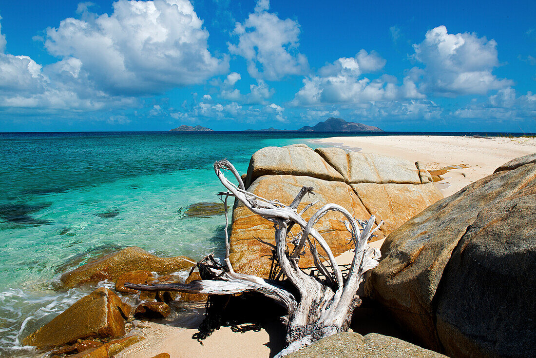 Blick von North Direction Island to Lizard Island, Lizard Island, Queensland, Australien