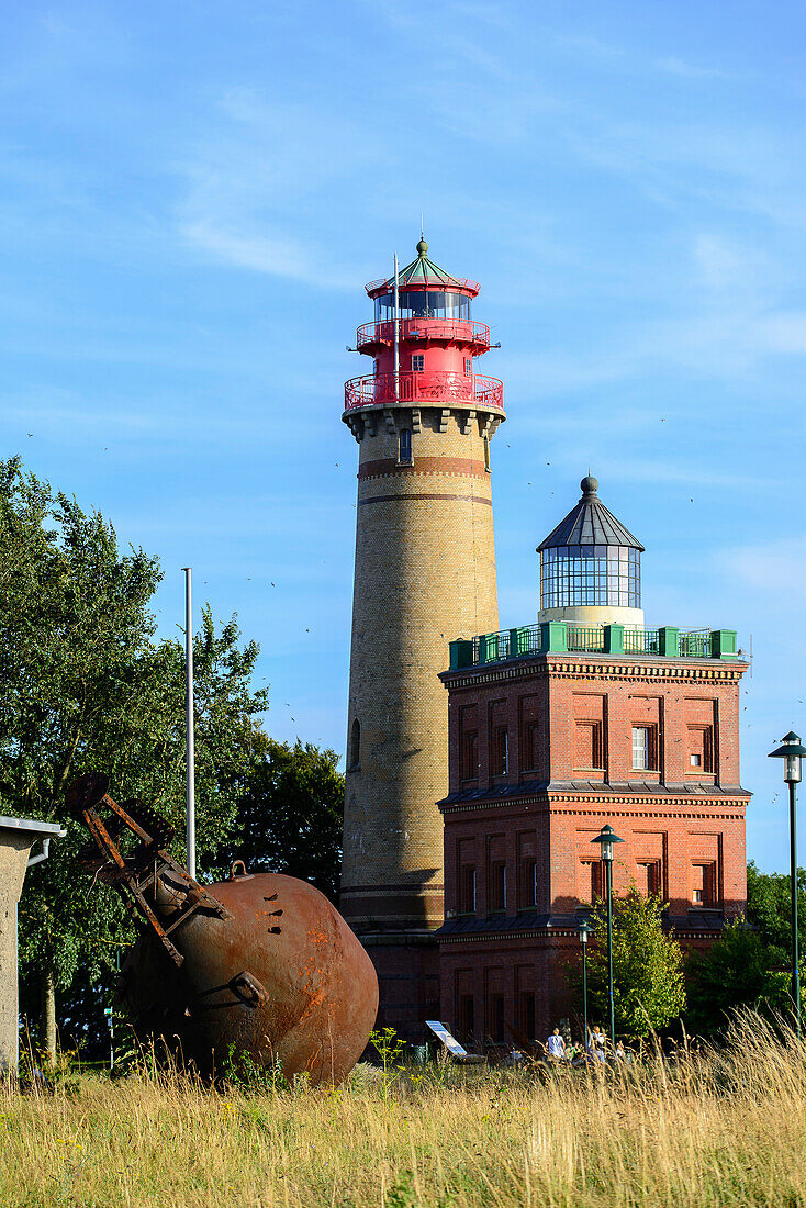 Lighthouses of Kap Arkona, Ruegen, Ostseekueste, Mecklenburg-Vorpommern, Germany
