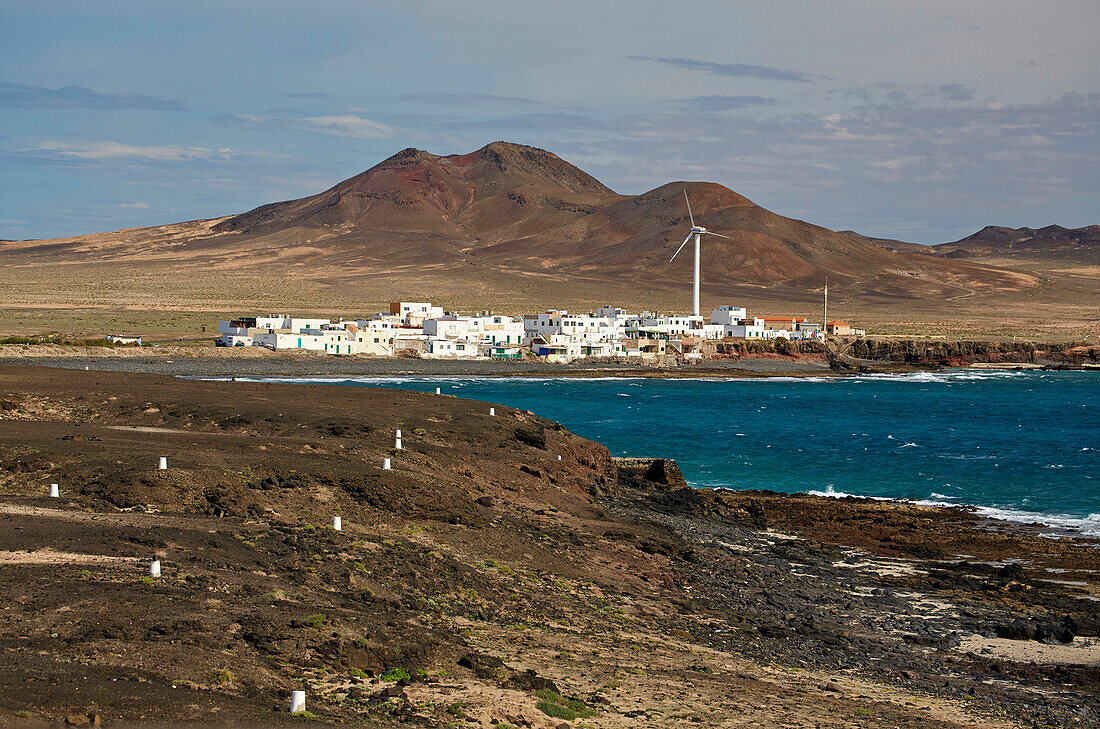 Puertito (Puerto) de la Cruz at thePunta de Jandía, Fuerteventura, Canary Islands, Islas Canarias, Atlantic Ocean, Spain, Europe