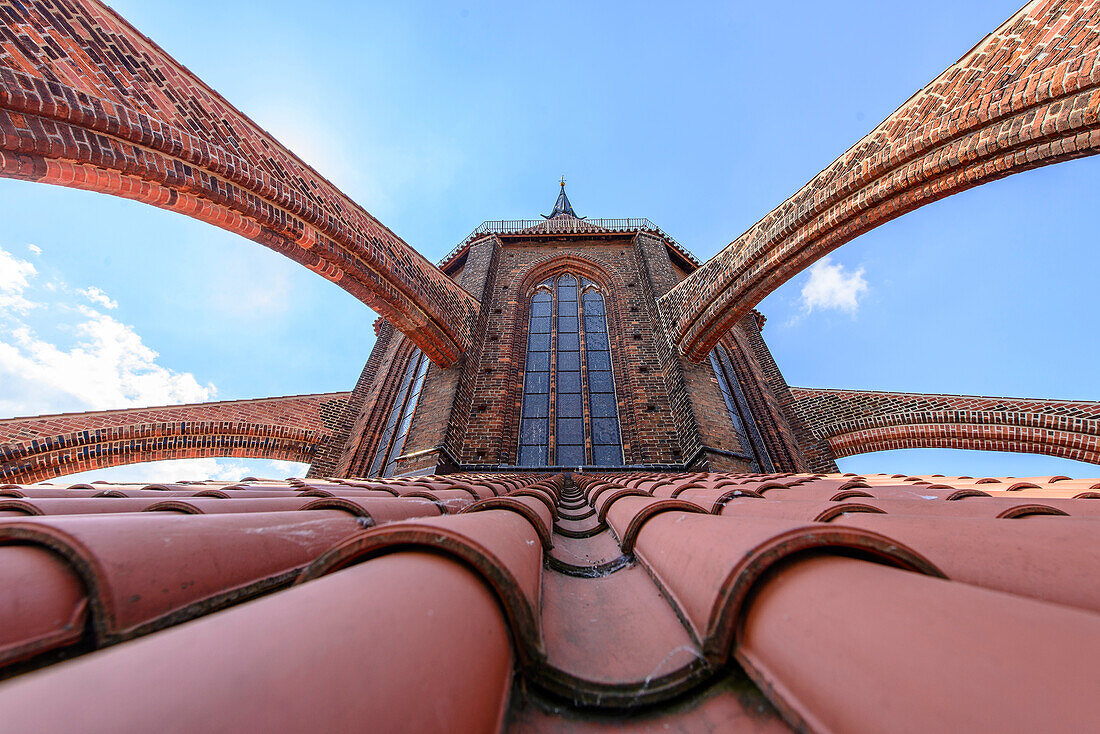 St. Nikolai Church, Wismar, Baltic Sea Coast, Mecklenburg-Vorpommern, Germany