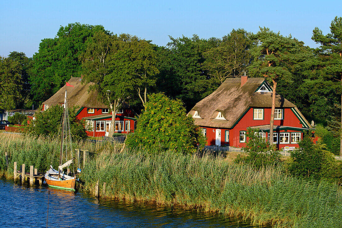 Prerow, at the harbor Boddenseite, Ostseeküste, Mecklenburg-Western Pomerania Germany