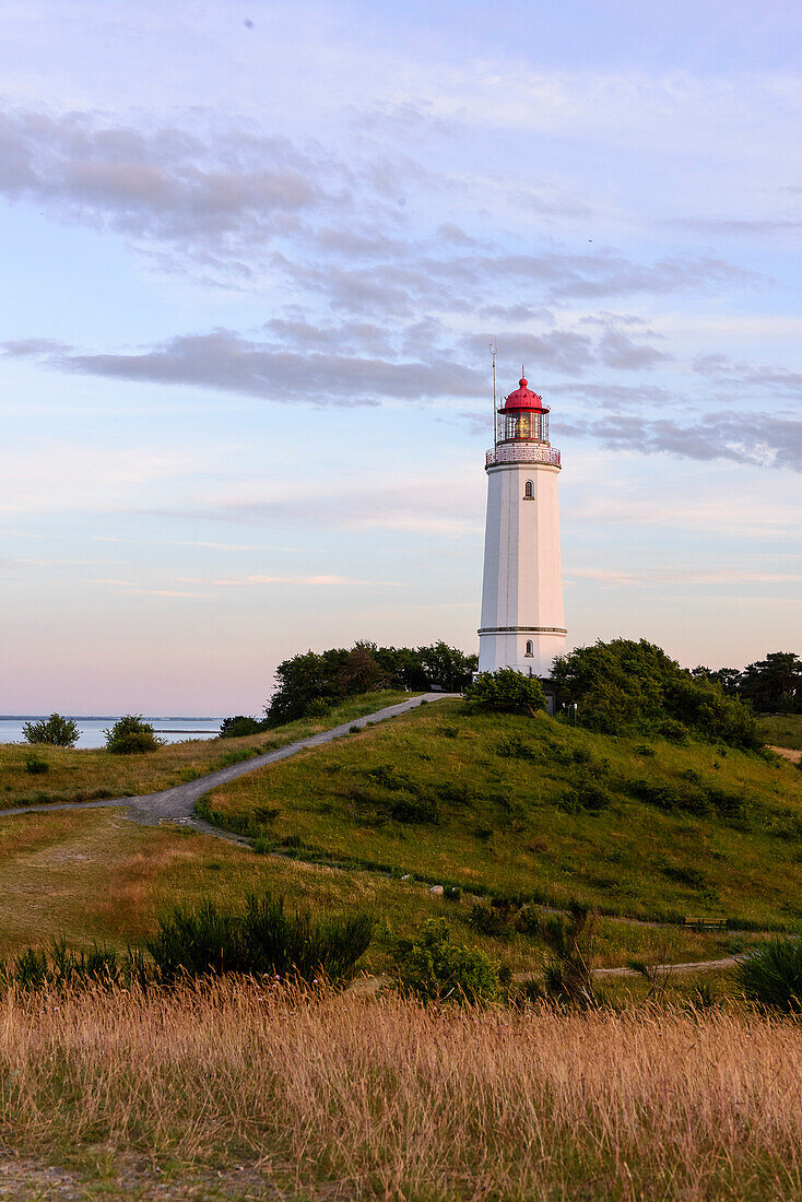 Lighthouse Dornbusch, Hiddensee, Rügen, Baltic Sea Coast, Mecklenburg-Vorpommern, Germany