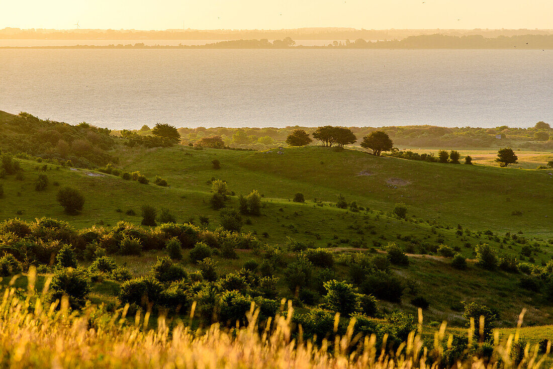 View from Dornbusch, Hiddensee, Rügen, Ostseeküste, Mecklenburg-Western Pomerania, Germany