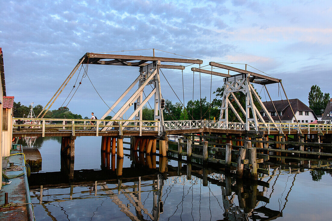 Wiecker Zugbrücke, Greifswald, Ostseeküste, Mecklenburg-Vorpommern, Germany