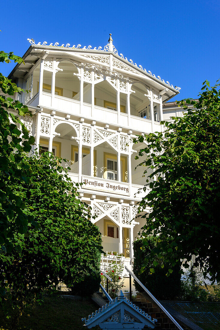 Villa in Sellin, Rügen, Ostseeküste, Mecklenburg-Vorpommern,  Deutschland