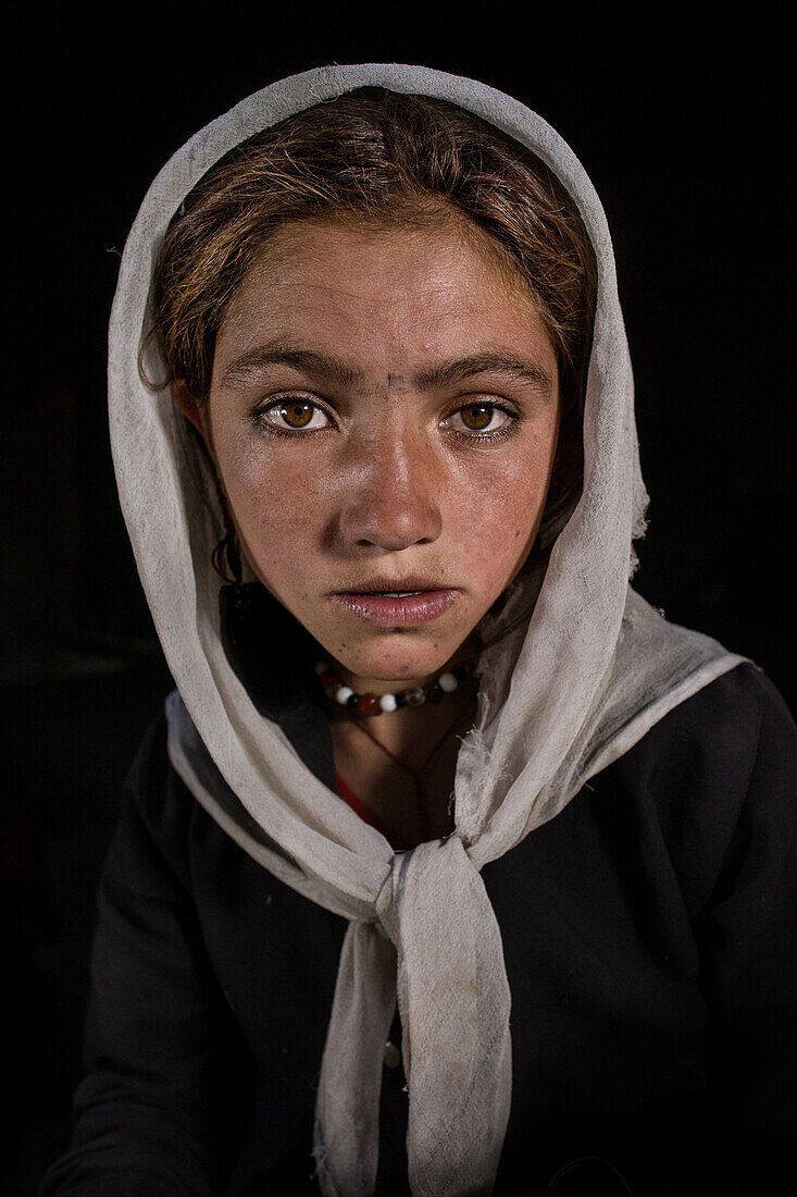 Afghan girl portrait, Wakhan, Afghanistan, Asia