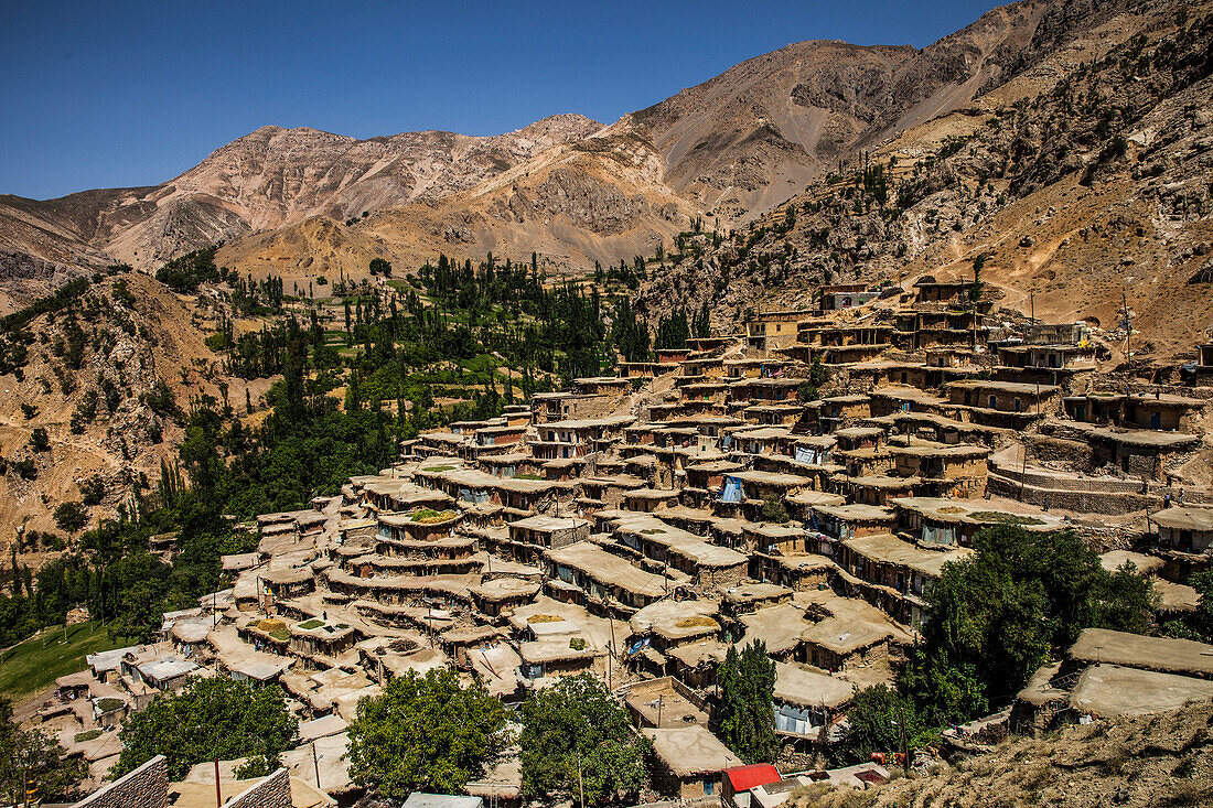 Sar Agha Seyed nomadic village of zagros mountains, Iran, Asia