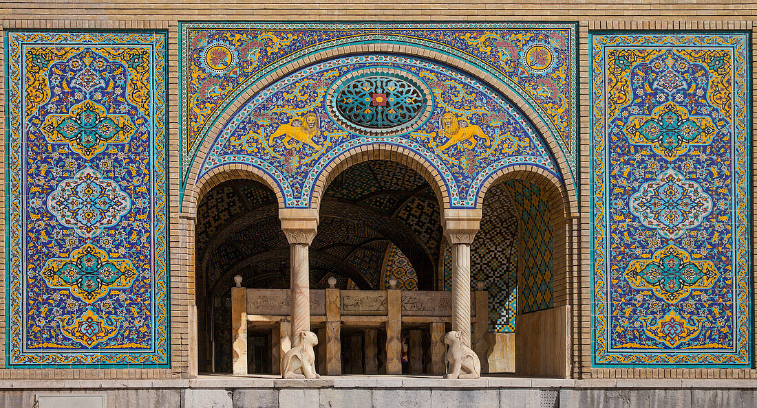 Golestan palace in Tehran, Iran, Asia