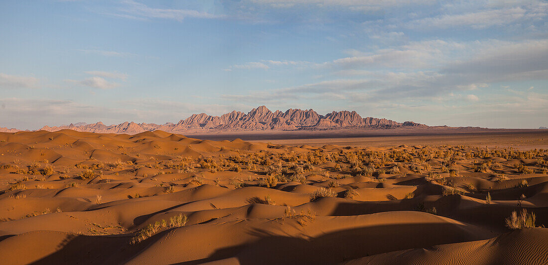 Dünenlandschaft der Dasht-e Kavir Wüste, Iran, Asien