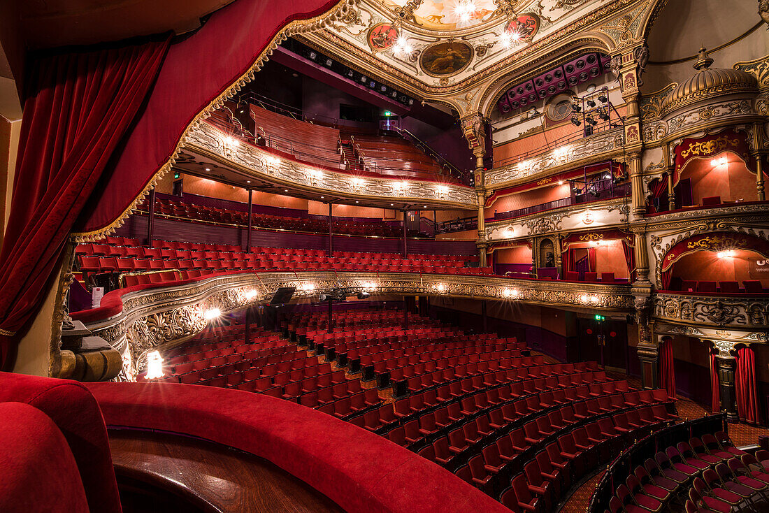 Belfast Opera House, Interior, Belfast, Northern Ireland, United Kingdom, Europe