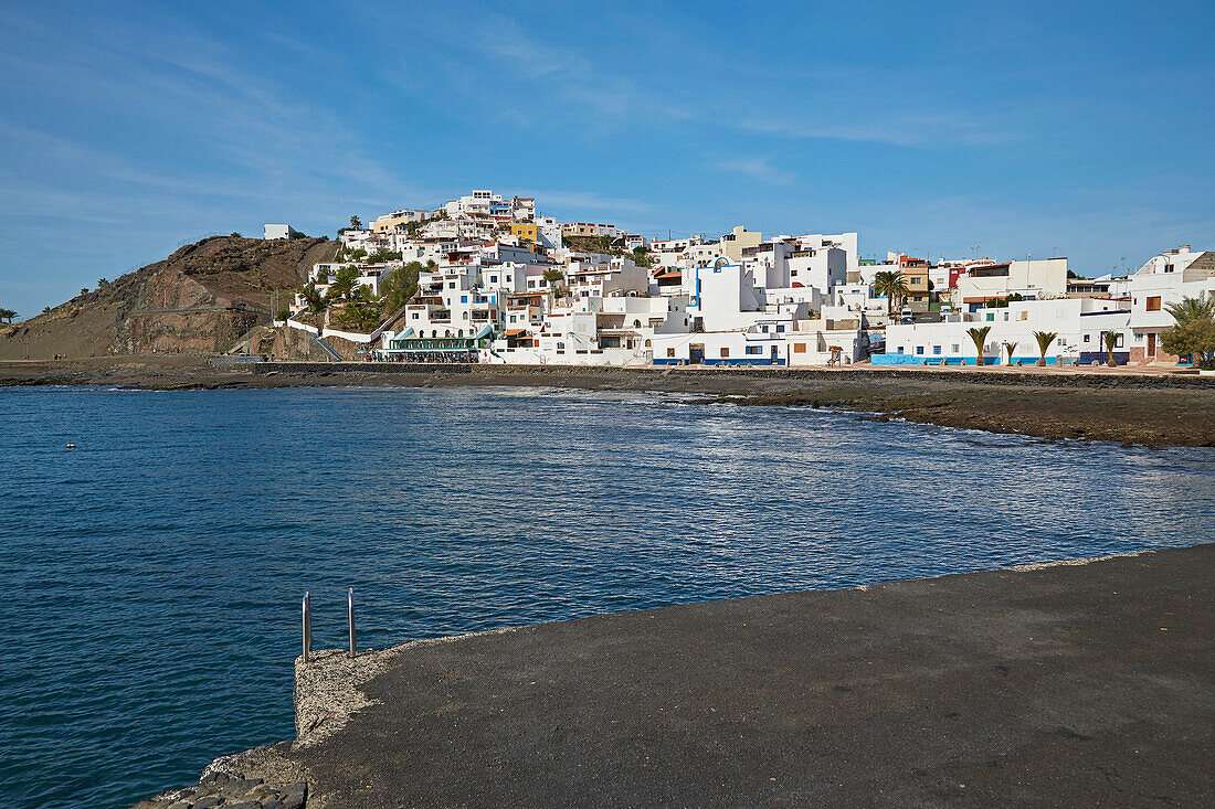 View at  Las Playitas, Fuerteventura, Canary Islands, Islas Canarias, Atlantic Ocean, Spain, Europe
