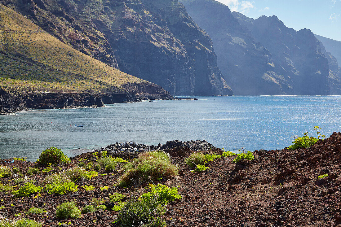 Punta de Teno und Teno Gebirge, Teneriffa, Kanaren, Kanarische Inseln, Islas Canarias, Atlantik, Spanien, Europa