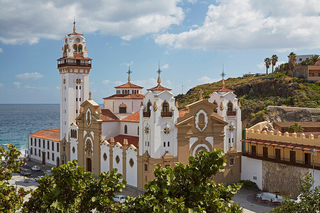 Basilica de Nuestra Senora de Candelaria at Candelaria, Tenerife, Canary Islands, Islas Canarias, Atlantic Ocean, Spain, Europe