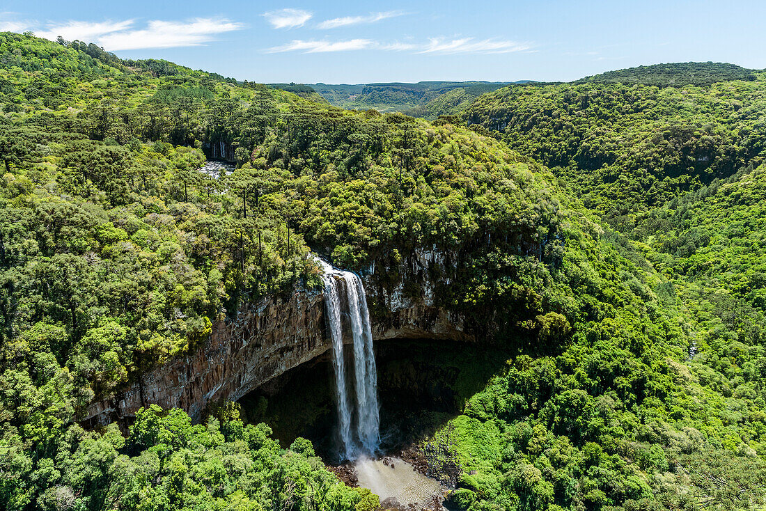 Cascata Caracol in Parque Caracol, Canela, Rio Grande do Sul, Brazil