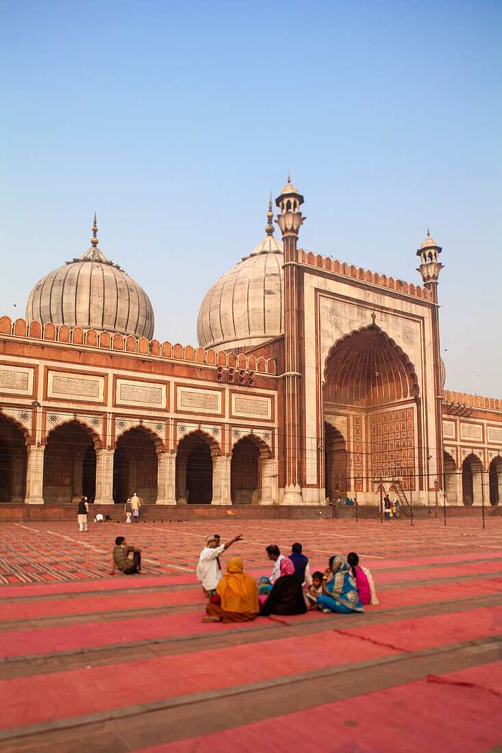 Jama Masjid (Jama Mosque), Old Delhi, Delhi, India, Asia