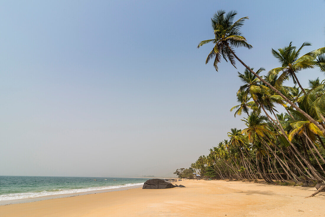 Pretty Bukeh Beach, Sierra Leone, West Africa, Africa