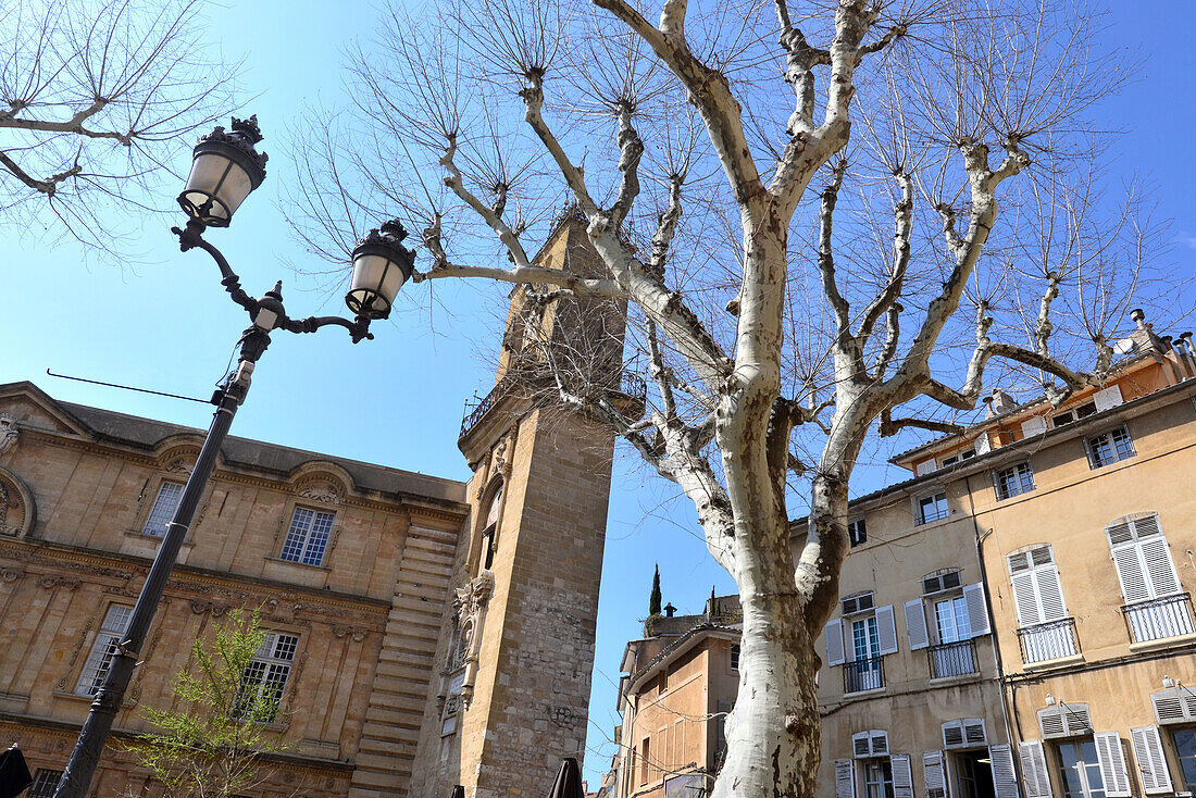 am Rathausplatz, Aix-en-Provence, Provence, Frankreich