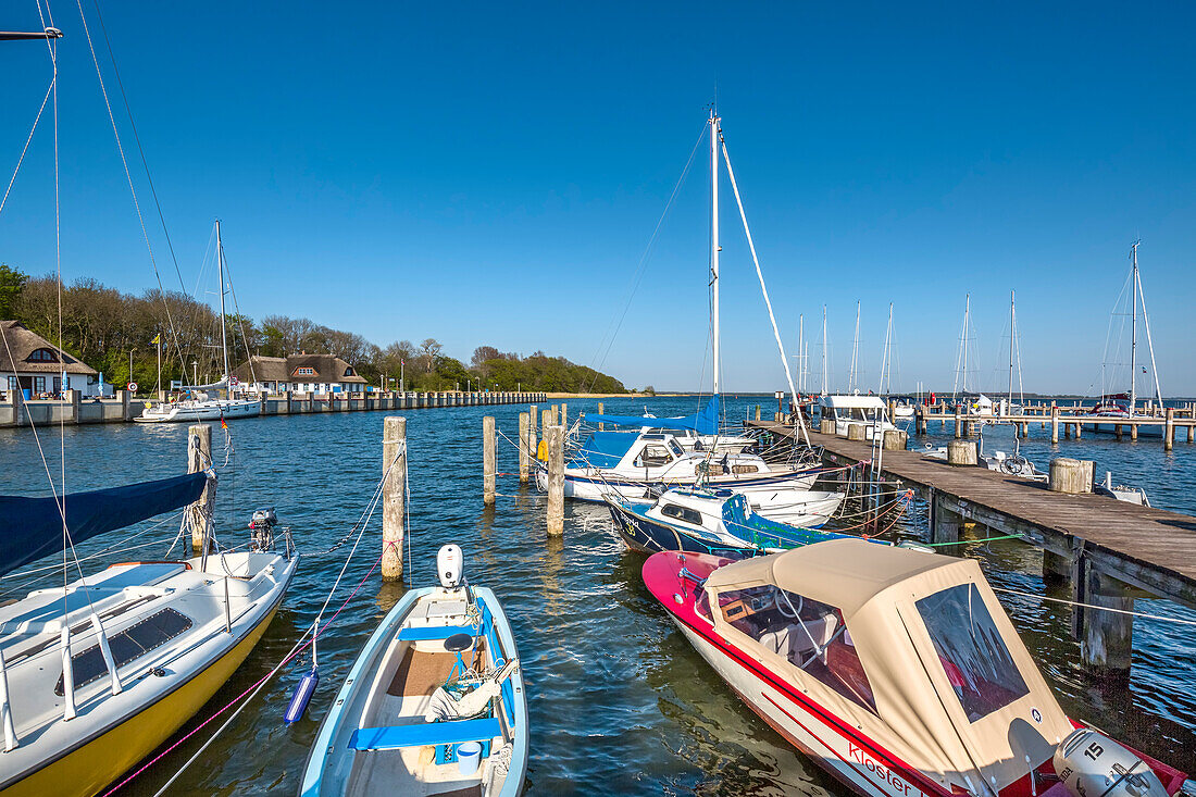 Marina, Kloster, Hiddensee island, Mecklenburg-Western Pomerania, Germany