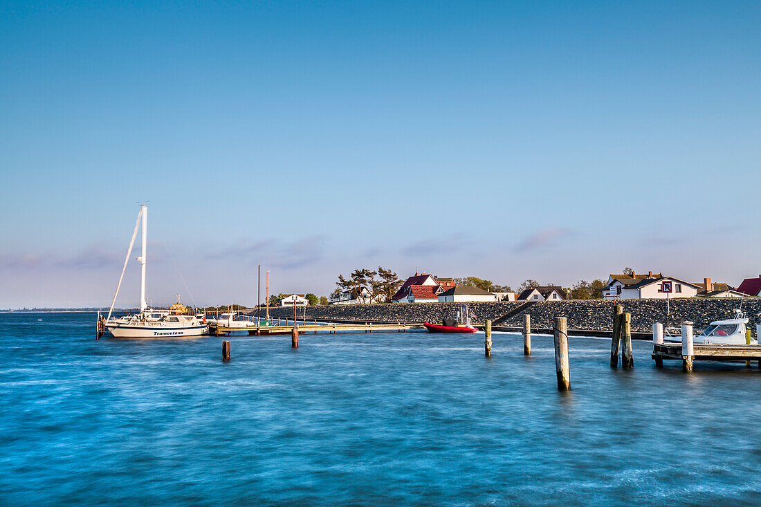 Hafen, Vitte, Insel Hiddensee, Mecklenburg-Vorpommern, Deutschland