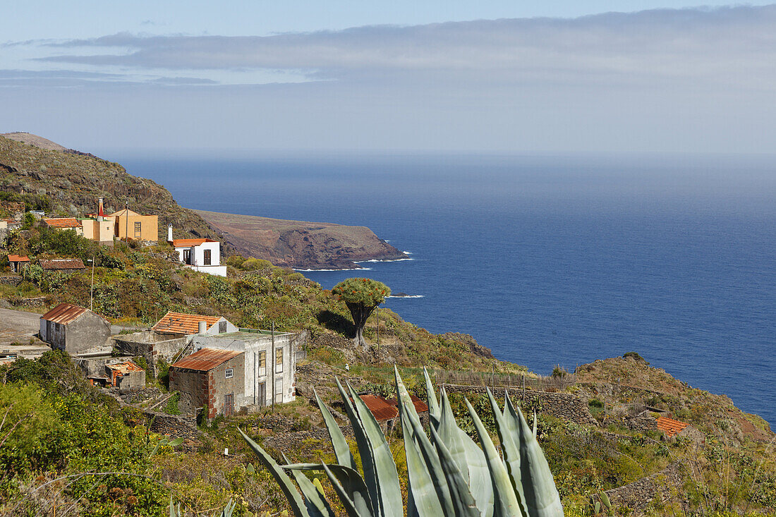 El Tablado, village, north coast, Atlantic, UNESCO Biosphere Reserve, La Palma, Canary Islands, Spain, Europe