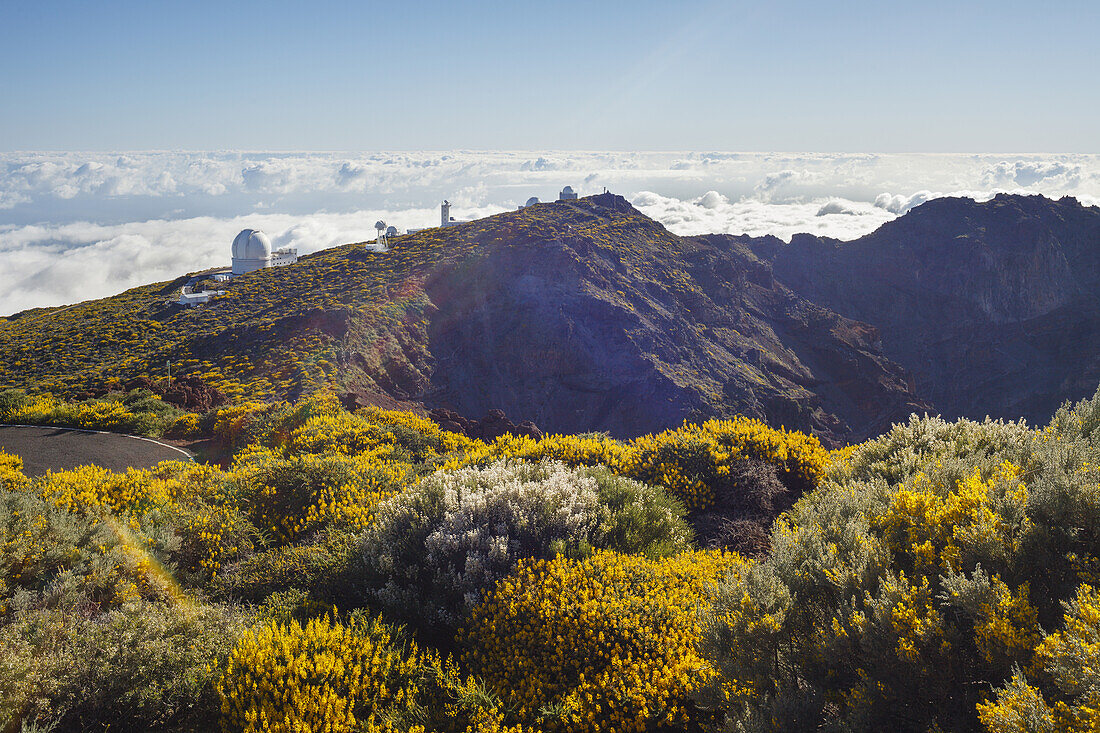 Observatorio del Roque de los Muchachos, Astrophysisches Observatorium, Teleskop, UNESCO Biosphärenreservat, La Palma, Kanarische Inseln, Spanien, Europa