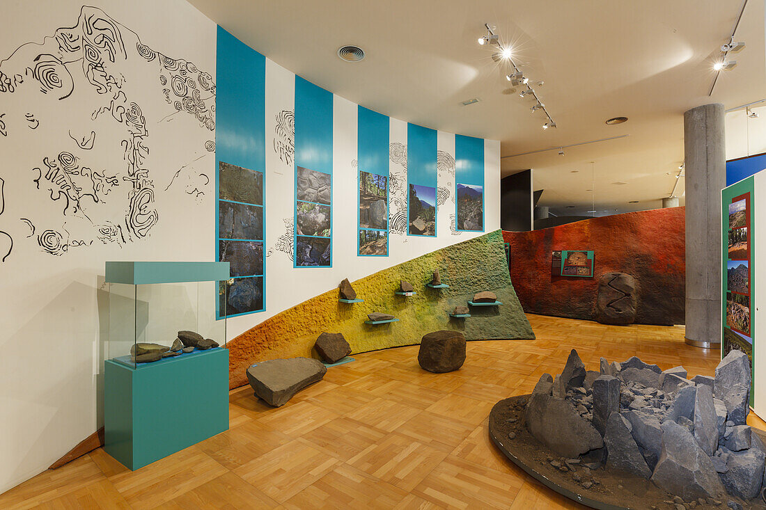 Museo Arqueologico Benahoarita, archaeological museum, Los Llanos de Aridane, UNESCO Biosphere Reserve, La Palma, Canary Islands, Spain, Europe