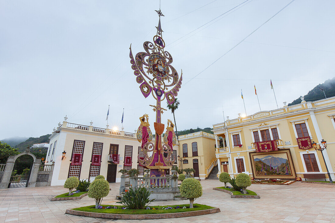 Corpus Christi, Feast of Corpus Christi, Villa de Mazo, UNESCO Biosphere Reserve, La Palma, Canary Islands, Spain, Europe