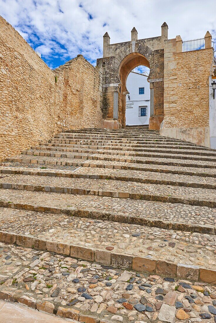 Medina Sidonia, Arco de la Pastora, Pueblos Blancos ('white towns') Route, Cadiz province, Andalusia, Spain.