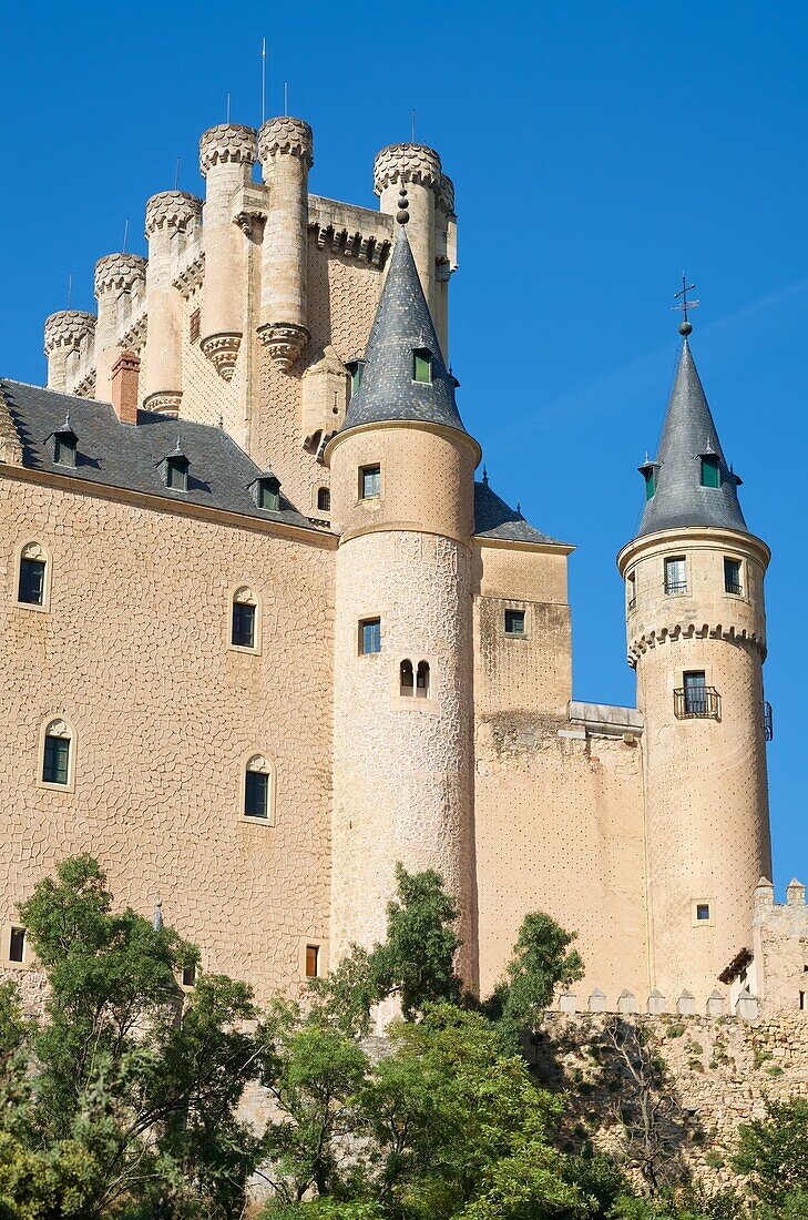 Alcazar of Segovia, Castilla Leon in Spain.
