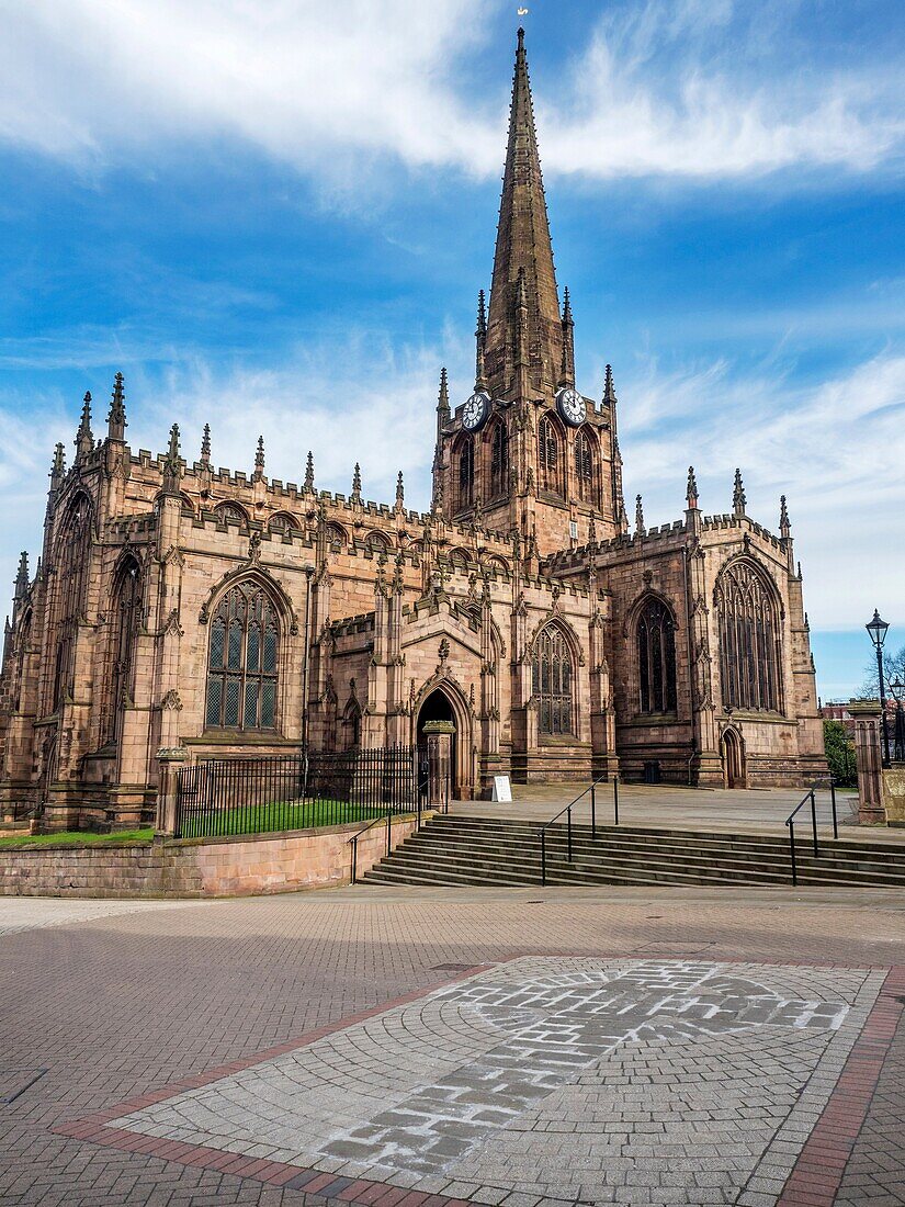 Minster Church of All Saints Rotherham a Site of Christian Worship for over 1000 Years South Yorkshire England.