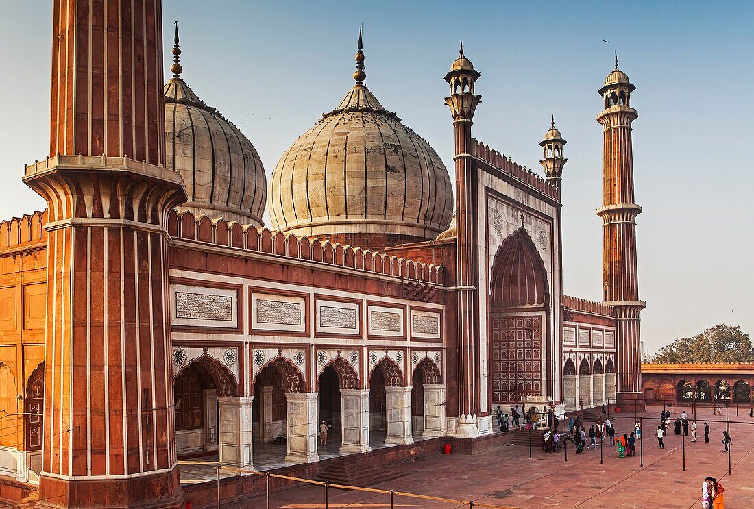 Jama Masjid mosque, Delhi, India.