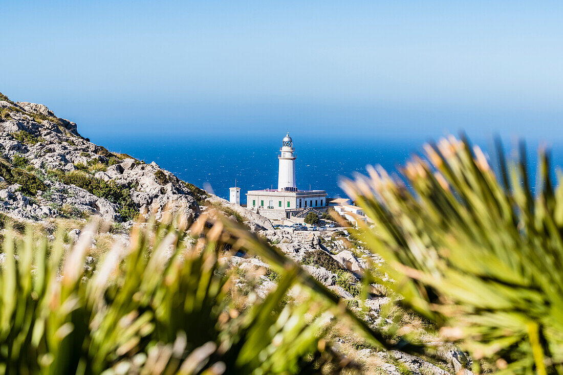 Lighthouse, Cap Formentor, Tramuntana Mountains, Mallorca, Spain