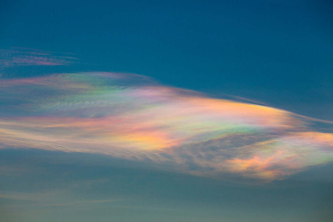 Lenticular clouds, Los Glaciares National Park, Patagonia, Argentina