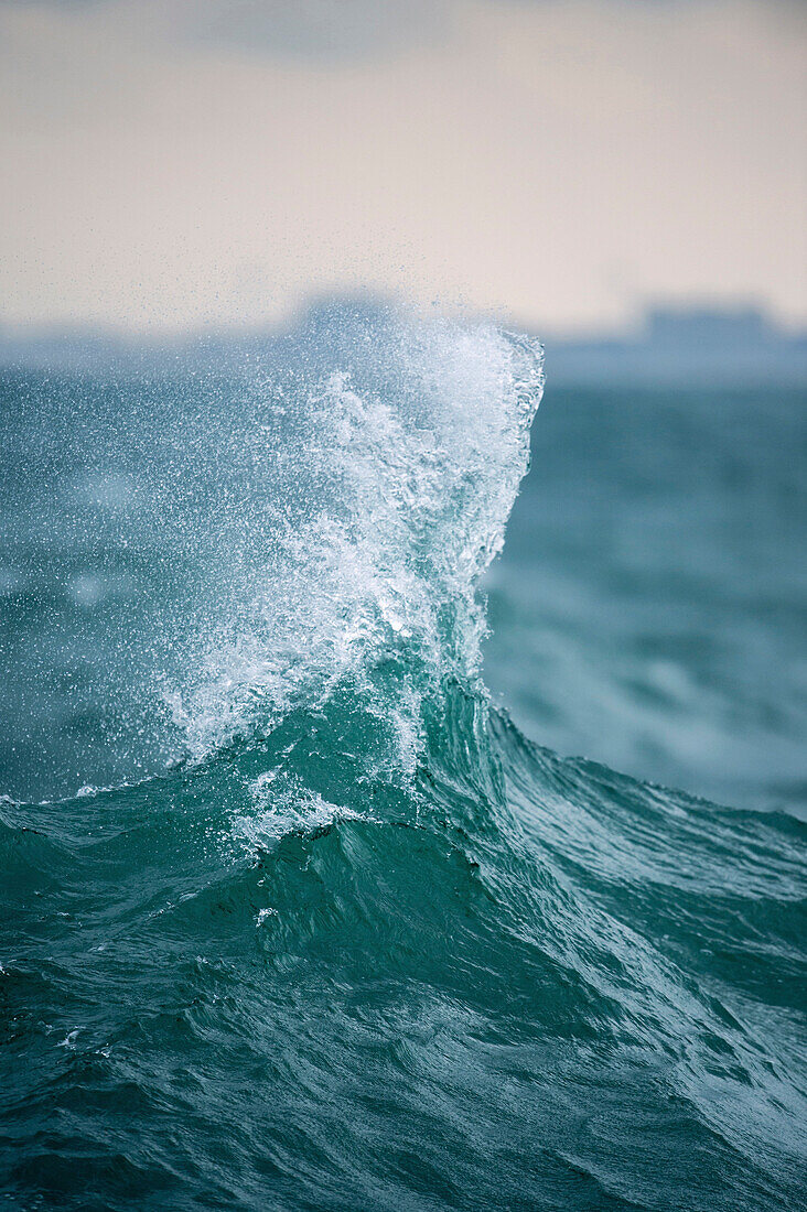 Wave, North Sea, Oostende, Belgium