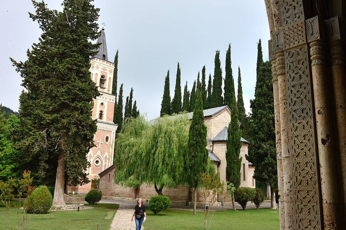 Kloster Bodbe bei Signachi, Kachetien, Ost- Georgien