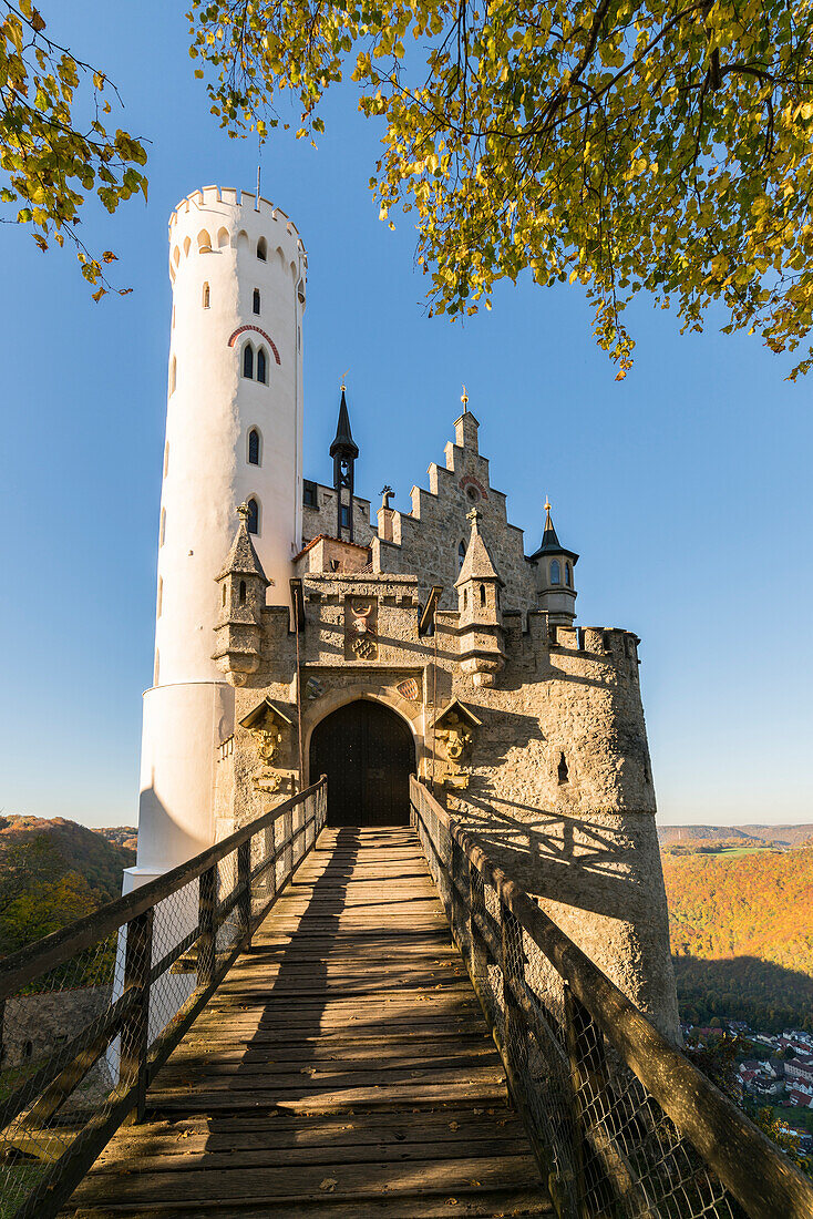 Lichtenstein castle. Lichtenstein, Baden-Württemberg, Germany