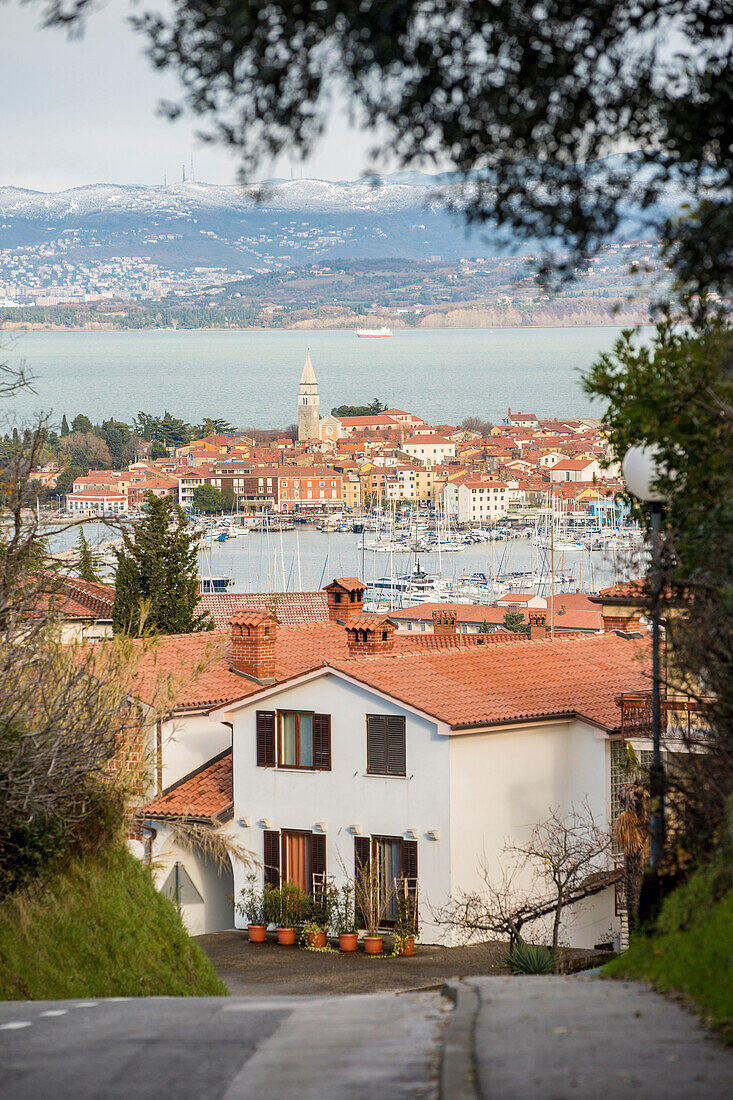 Old fishing town of Izola, Istrian peninsula,southwestern Slovenia, Europe